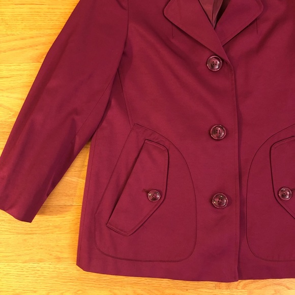 Gallery Petite Short Trench Coat - Picture 3 of 8